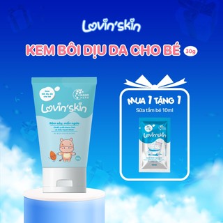 Kem Bôi Dịu Da Rôm Sảy, Mẩn Ngứa Cho Bé LOVIN'SKIN Giúp Dưỡng Ẩm Da 30g (LKD01)