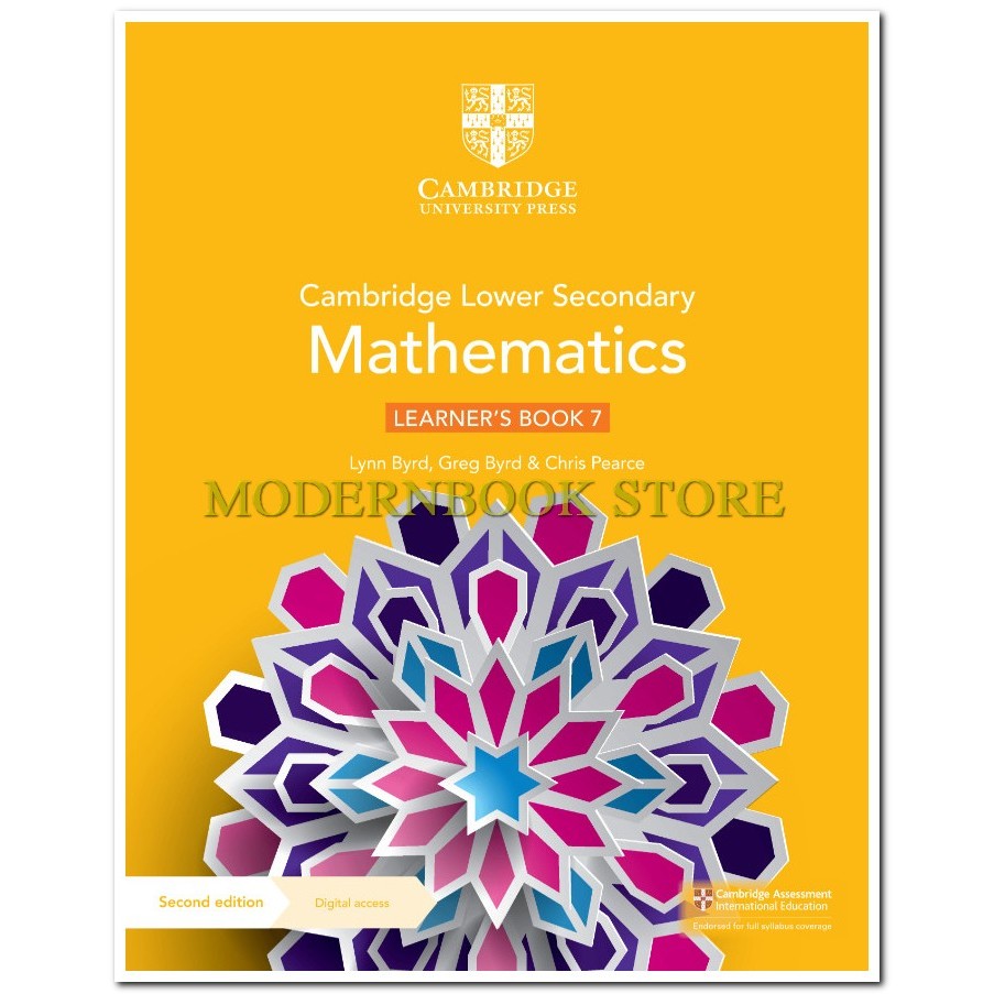 Cambridge Lower Secondary Mathematics 7: Learner's Book + Workbook (Second Edition)