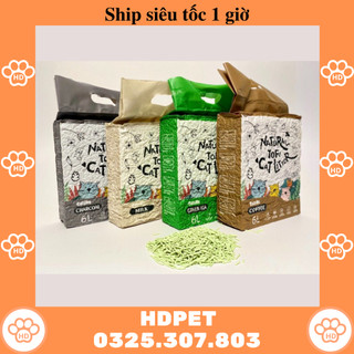Cát Vệ Sinh Cát Đậu Phụ Catsme Natural thùng nguyên 6 túi