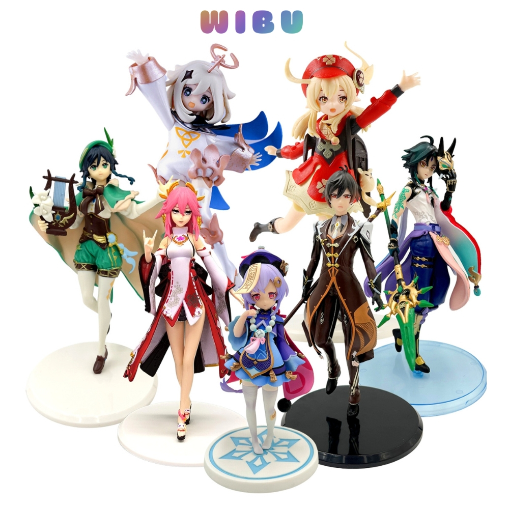 Mô Hình Genshin Impact Klee, Paimon, Qiqi, Venti, YAE MIKO, Xiao, Zhongli Siêu Đẹp - . Figure anime 
