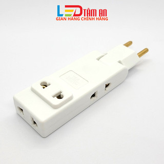 Ổ chia điện 4 cổng thông minh góc xoay 180