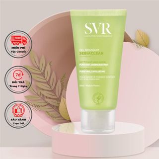 Sữa rửa mặt svr gel moussant cho da dầu mụn 200ml @!