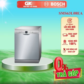 SMS63L08EA - MIỄN PHÍ CÔNG LẮP ĐẶT - Máy Rửa Chén Bosch SMS63L08EA - Bảo Hành Chính Hãng