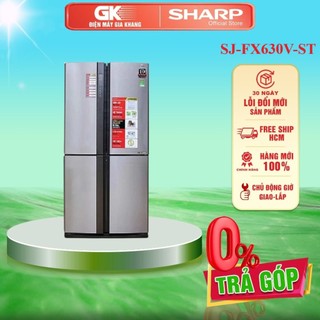 SJ-FX630V-ST - Tủ Lạnh Sharp Inverter 626 Lít SJ-FX630V-ST - BẢO HÀNH CHÍNH HÃNG