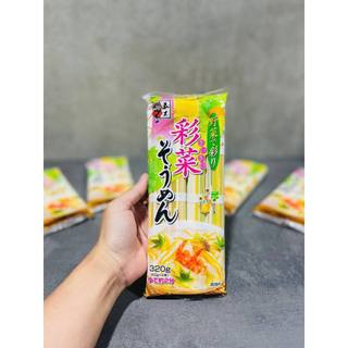 Mì Somen Ngũ Sắc Itsuki 320g - Hòa Quyện Vị Ngọt Tươi Mới với Rau Củ Tươi Sống Nhật Bản