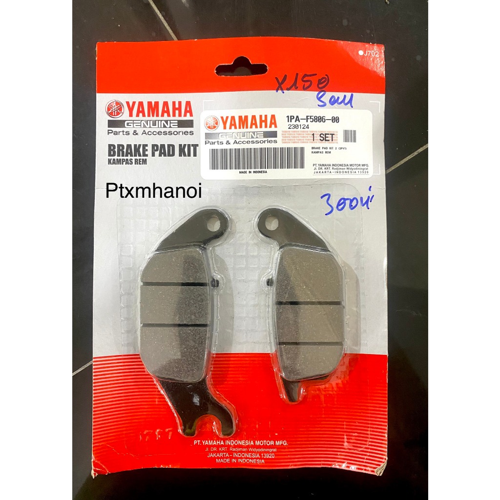 Má phanh đĩa sau Bố thắng sau Yamaha Exciter 135 2012 Exciter 150 Exciter 155 chính hãng