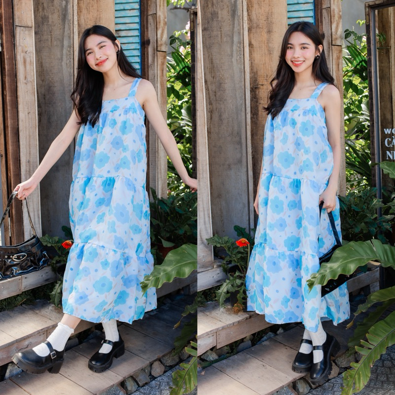 [CC] Đầm maxi 2 dây