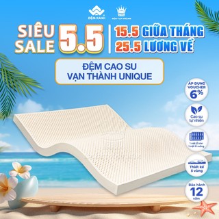 Đệm cao su Vạn Thành Unique 2 mặt lỗ tròn nhỏ