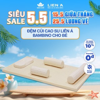 Đệm cũi cao su Liên Á Bambino cho bé