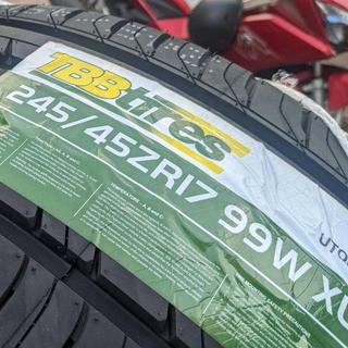 Vỏ lốp 245/45r17 tbb, vỏ lốp ô tô mercedes e 200