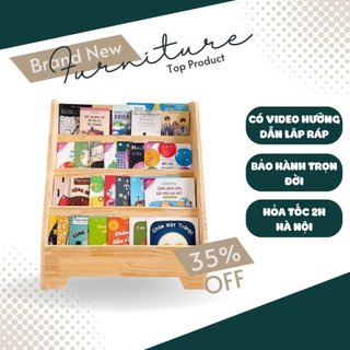  Kệ Để Sách 4 Tầng Montessori Cho Bé Kệ Giá Sách Trường Mầm Non Kệ Đa Năng Trang Trí Phòng Học 