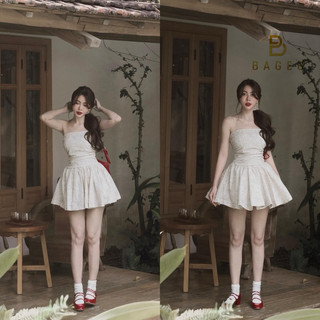 Set váy quây kèm quần bảo hộ TKCC BAGEO