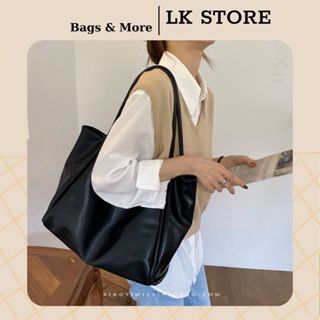 Túi xách nữ túi tote da trơn nhám thời trang Hàn Quốc đeo vai đi học đi làm LK398