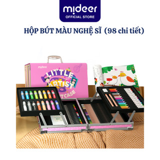 Bộ Bút màu hữu cơ Cho Bé Màu sáp Mideer Artist Suitcase, Đồ Chơi Thủ Công Sáng Tạo Cho Trẻ Em