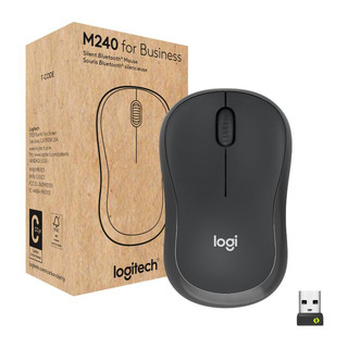 Chuột Bluetooth không dây Logitech M240 for Business - kèm đầu thu Logi Bolt, bảo hành 2 năm