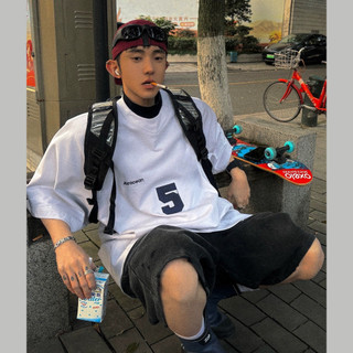 Áo Thun Thể Thao Số 5 Phối Bóng Đá Form Overzie Godmother Football Streetwear