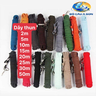 ( Combo 2 cái ) Dây Bảo Hiểm Thừng Chun Co Giãn Kích Thước 8m 10m 15m 20m Bản Cao Cấp ( Đồ Câu KhaLy Store ) PK-20