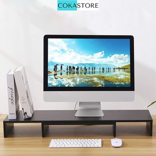 COMBO 03 Kệ Để Màn Hình Đa Chức Năng Cokastore Dễ Dàng Điều Chỉnh Kích Thước Từ 80 đến 120cm Màu Đen