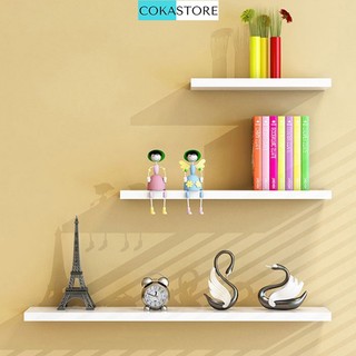 Kệ Treo Tường , Kệ Gỗ Treo Tường Nội Thất Cokastore Dán 4 Cạnh Lõi Xanh Chống Ẩm 100% Nhiều Kích Thước, Tặng Phụ Kiện