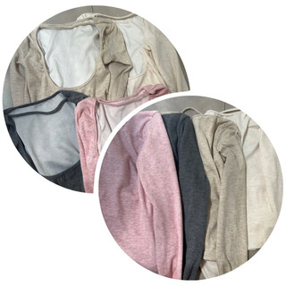 TERRA DEROSE LONGSLEVES - Áo Thun Tay Dài Hỡ Lưng Chất Cotton Mềm Co Giản Thoải Mái (4 MÀU)