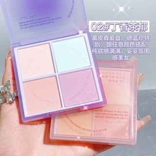 Phấn Má Hồng XIXI 4 Ô Sunset – Bảng Màu Đa Dạng, Má Hồng Lì Mịn Tự Nhiên