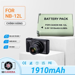 Pin nb-12l cho canon powershot g1x g1x mark ii powershot n100 ivis mini x.... pin nb 12l dung lương cao