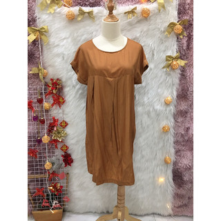 Đầm Suông Lụa 2 hand Nhật hiệu Ducleor -Free Size: S M