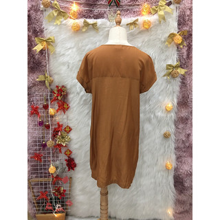 Đầm Suông Lụa 2 hand Nhật hiệu Ducleor -Free Size: S M