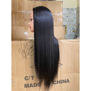 đầu manocanh 100% tóc giả-đầu canh cắt tóc