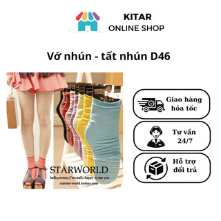 Vớ nhún - tất nhún chất liệu mềm min nhiều màu D46