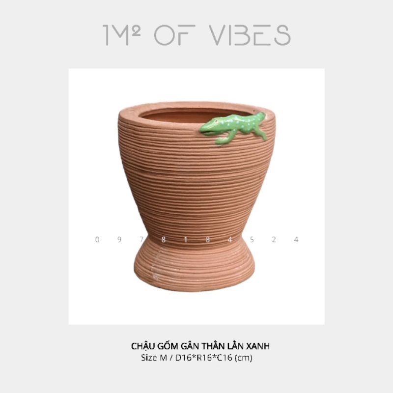 Chậu men xuất khẩu để bàn đa dạng mẫu - 1M2 OF VIBES