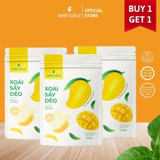 Combo 3 gói xoài sấy dẻo 100g we'natur