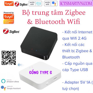 Bộ trung tâm Zigbee & Bluetooth Tuya