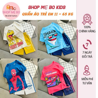 HOT TREND 2020 - ĐỒ BỘ lửng thun COTTON IN HÌNH 3D HOẠT HÌNH BÉ TRAI BÉ GÁI