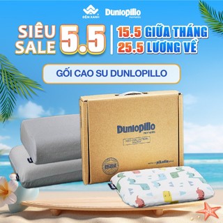 Gối cao su Dunlopillo chính hãng, cao su tự nhiên