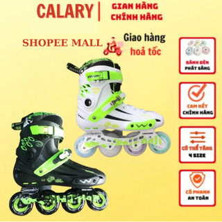  Giày Patin Người Lớn COUGAR Weiqiu Xmax - Form Chắc Chắn, 8 Bánh Đèn Sáng