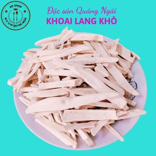 Túi 500gr khoai lang khô đặc sản Quảng Ngãi dùng nấu nhiều món ngon