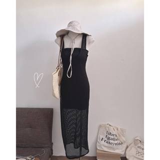 🍊Set đầm cúp ngực body + đầm lưới lỗ + dây - NÂU🔥  MEOINDAHOUS 🔥 FREESIZE ( VUI LÒNG IB MÈO ĐỂ ĐƯỢC TƯ VẤN KÍCH CỠ Ạ )