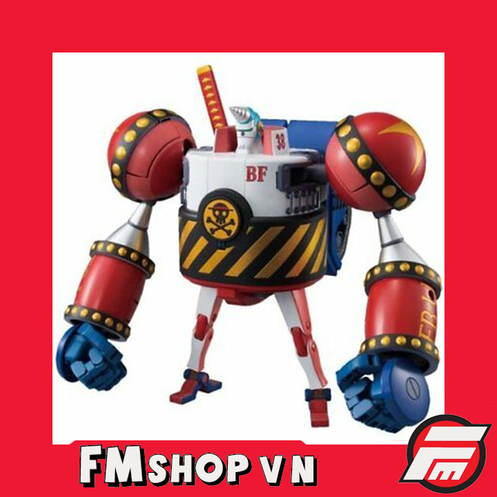 (CÓ SẴN) MÔ HÌNH ONE PIECE LOGBOX GENERAL FRANKY JUMP JESTA VER