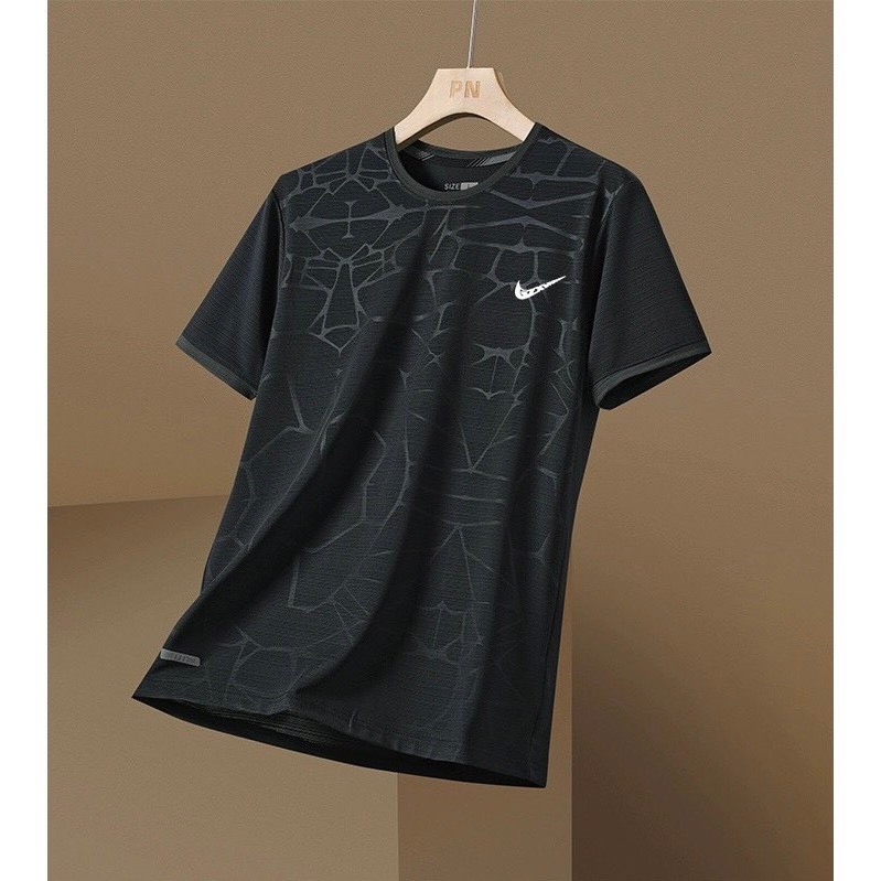 Áo Thể Thao Nam Áo Thun Lạnh Nam Thoáng Khí Đá Bóng Cầu Lông Bóng Áo Cộc Tay Bóng Chuyền Tenis Đạp Xe Sport Chạy Bộ ANKA | BigBuy360 - bigbuy360.vn