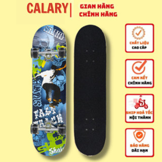 Ván Trượt Cougar-3108 QS-3, Họa Tiết Cá Tính, Mặt Nhám Chống Trơn, Gỗ Ép Cao Cấp