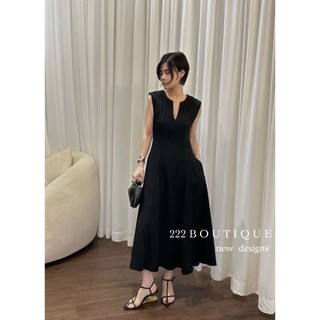 váy oni xát nách cổ V eo 7272