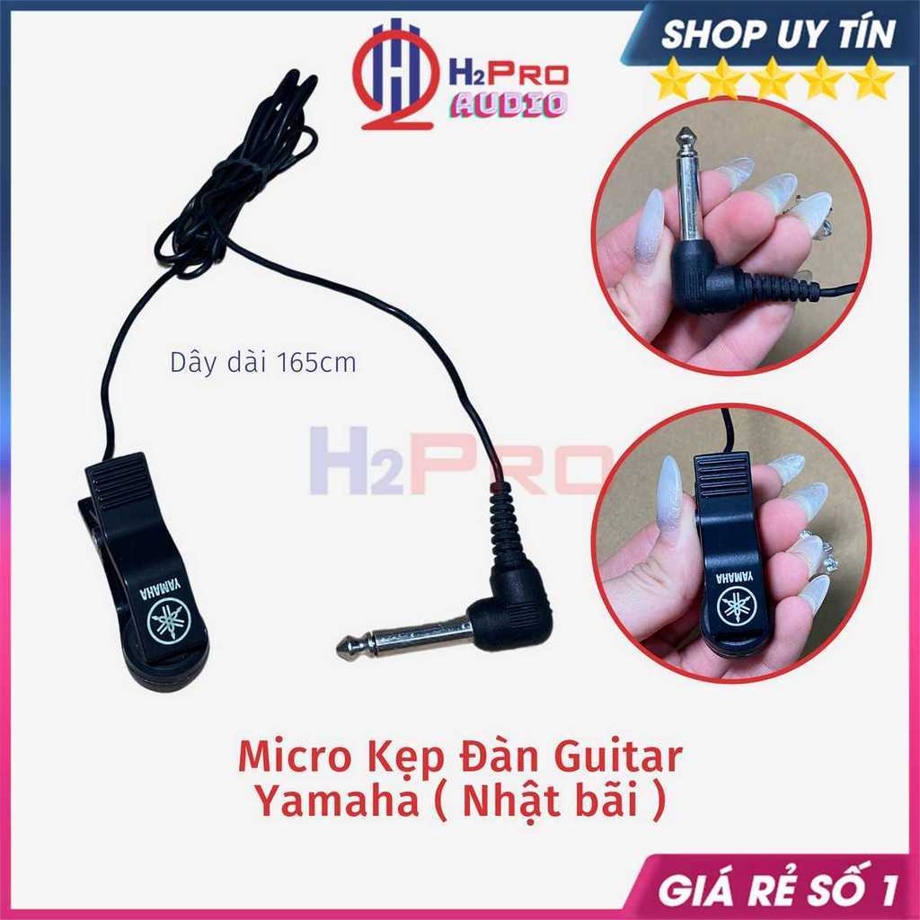 Micro Kẹp Yamaha Cho Đàn Guitar ( Hàng Nhật Bãi ) Dài 165Cm, Micro Cho Nhạc Cụ Korg - H2Pro Audio