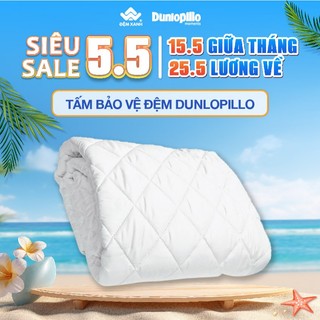 Tấm Bảo Vệ Đệm Dunlopillo - không nóng, không bí, không sột soạt