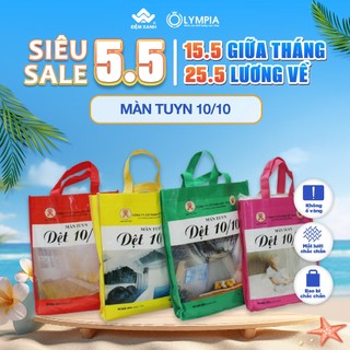 Màn tuyn 10/10 hàng xuất khẩu của Công ty dệt may 10.10 - CÓ ẢNH THẬT - HÀNG CHÍNH HÃNG