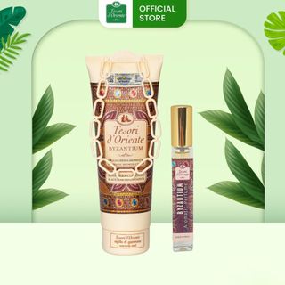 Combo tiện ích Sữa tắm 250ml và nước hoa 10ml Tesori d' Oriente phù hợp mang đi du lịch