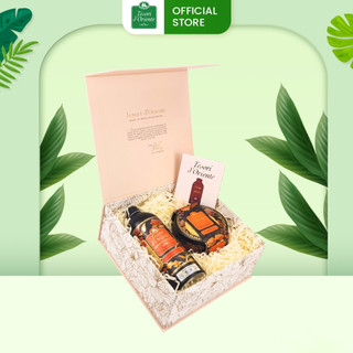 Hộp quà tặng Sữa tắm nước hoa Tesori 500ml và Nến thơm Tesori kèm túi thiệp phiên bản đặc biệt