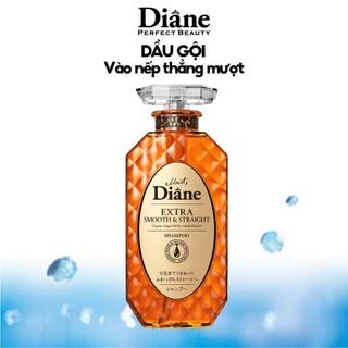 Dầu gội  Vào Nếp, Thẳng Mượt Moist Diane Extra Smooth & Straight 450ml