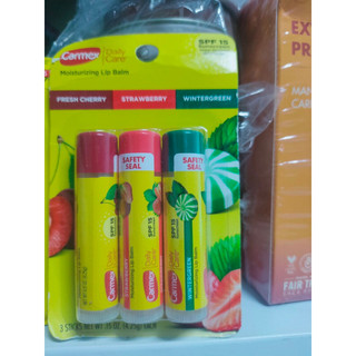 [Bill Mỹ] Son dưỡng Carmex Lip Balm set 3 son
