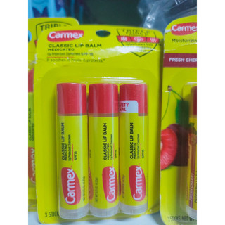 [Bill Mỹ] Son dưỡng Carmex Lip Balm set 3 son
